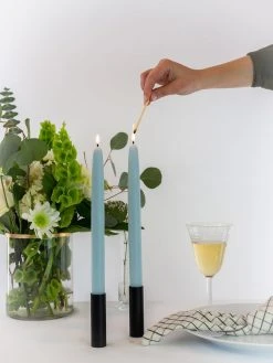 Mo&Co Home Best Sellers Dipped Beeswax 10" Taper Candles