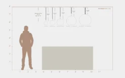 Dounia Home Aria Pendant Light - Gunmetal Handcrafted 11 Dounia Home Aria Pendant Light - Gunmetal Handcrafted