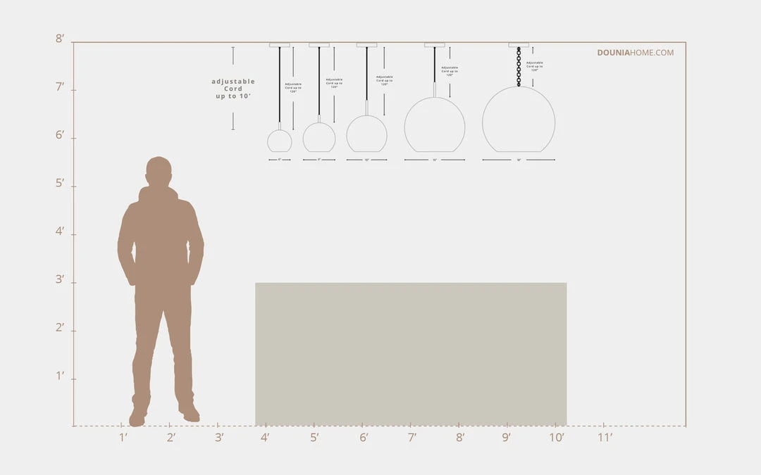 Dounia Home Aria Pendant Light - Gunmetal Handcrafted 7 Dounia Home Aria Pendant Light - Gunmetal Handcrafted