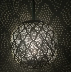 Dounia Home Aria Pendant Light - Gunmetal Handcrafted 9 Dounia Home Aria Pendant Light - Gunmetal Handcrafted