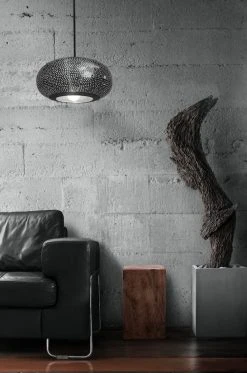 Dounia Home Lila Pendant Light- Gunmetal Lighting