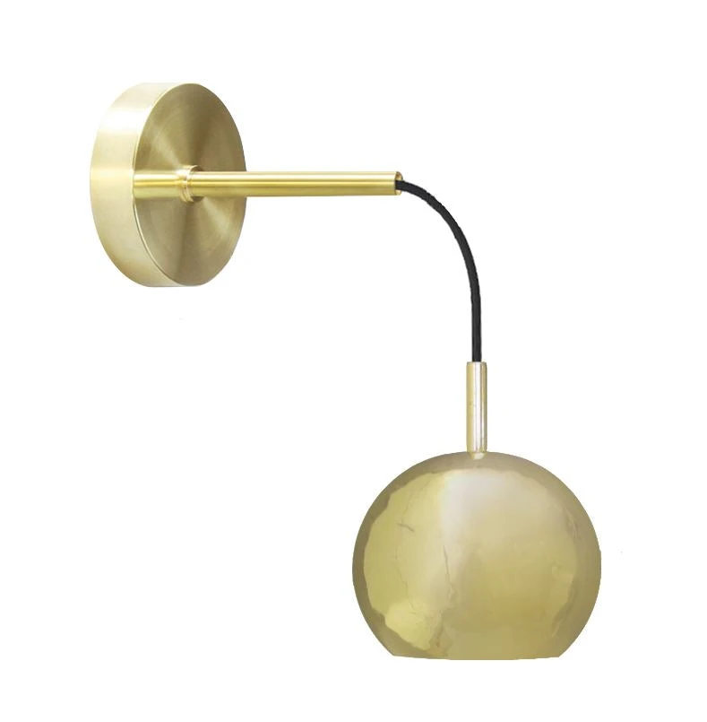 Dounia Home Lighting Mishal Wall Sconce - Brass 3 Dounia Home Lighting Mishal Wall Sconce - Brass