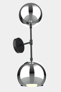 Dounia Home Mishal Dual Globe Wall Sconce Lighting