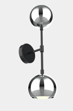 Dounia Home Mishal Dual Globe Wall Sconce Lighting