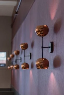 Dounia Home Mishal Dual Globe Wall Sconce Lighting