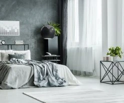 Dounia Home Lighting Najma Trellis Globe Pendant Light - Gunmetal