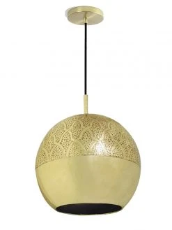 Dounia Home Nur Pendant Light - Brass