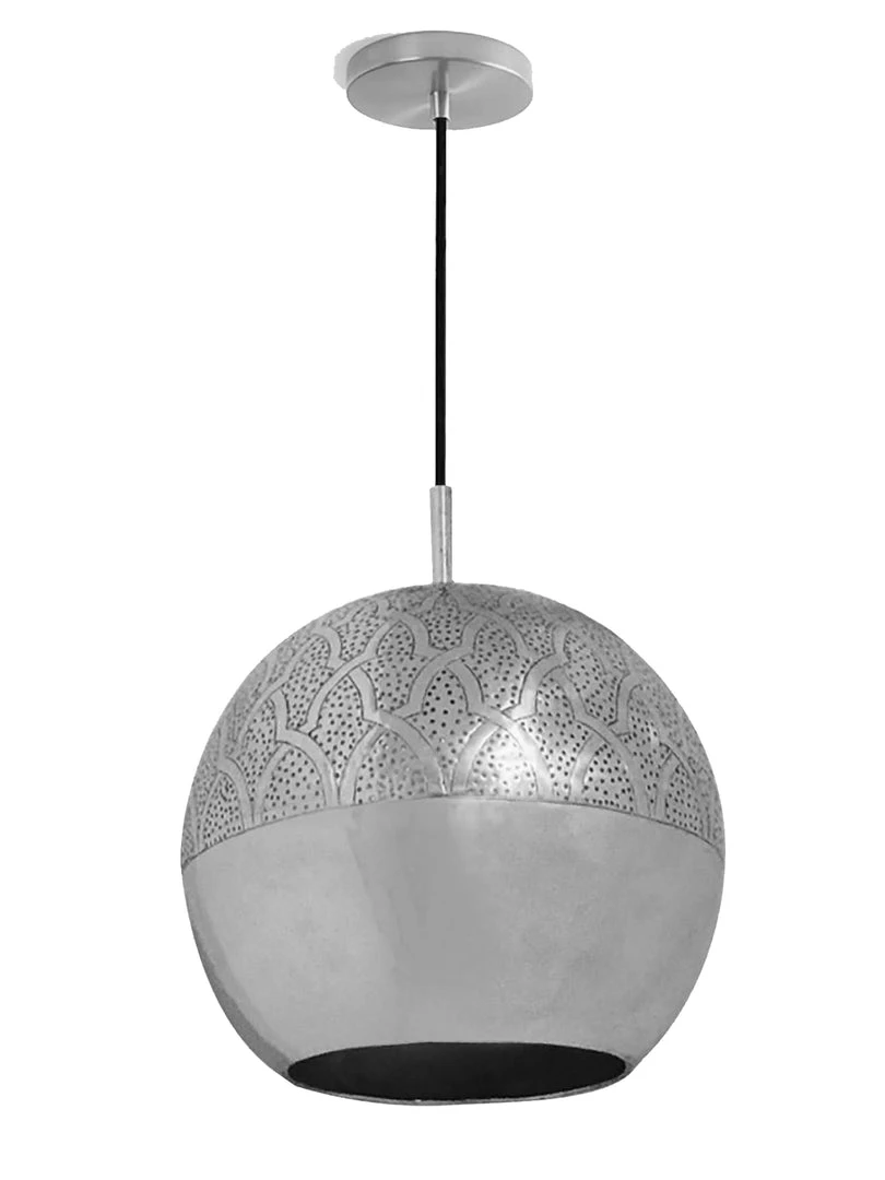 Dounia Home Lighting Nur Pendant Light - Silver 3 Dounia Home Lighting Nur Pendant Light - Silver