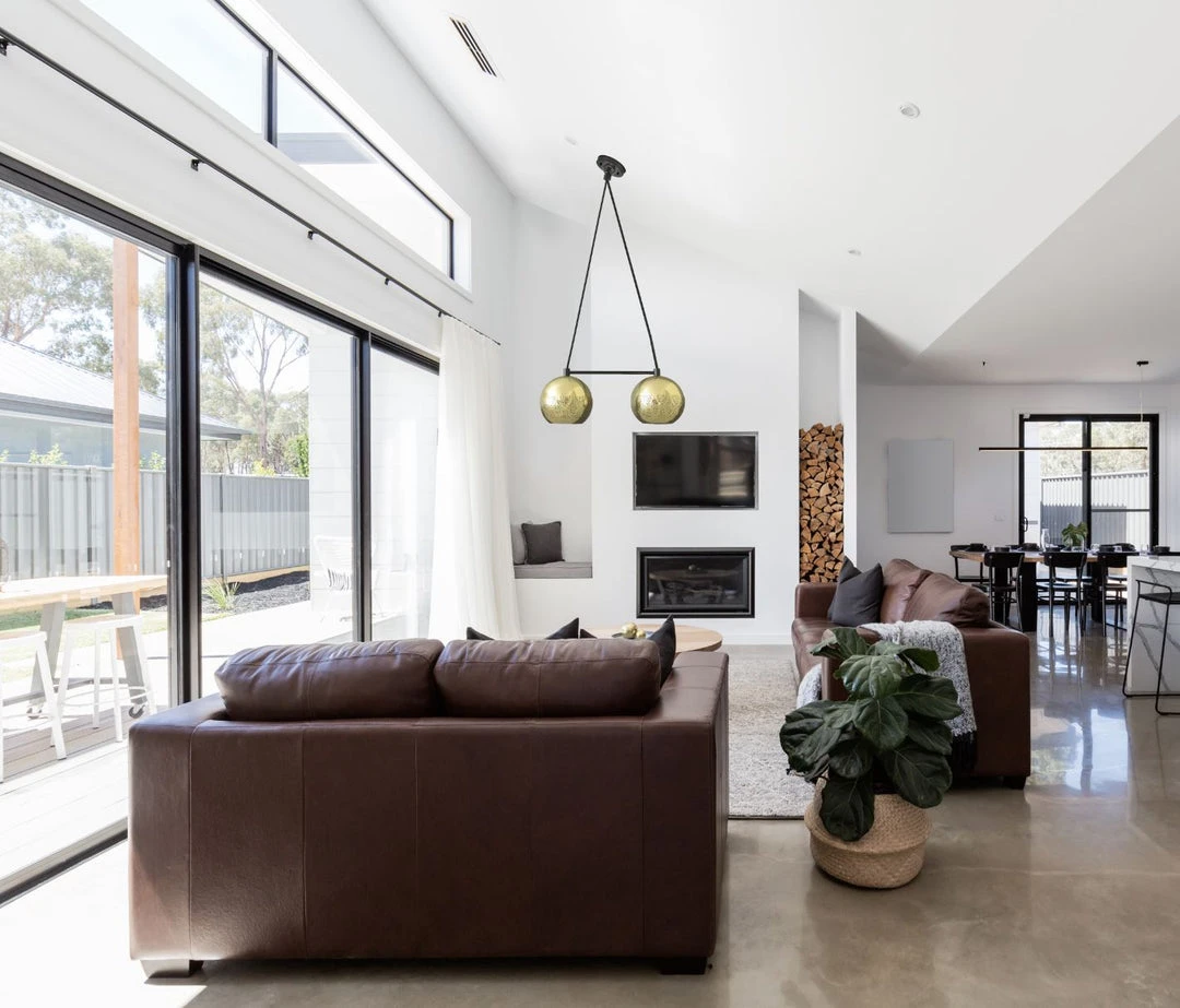 Dounia Home Nur Reversed Chandelier - Duel Globe - Gunmetal BIPOC Owned 4 Dounia Home Nur Reversed Chandelier - Duel Globe - Gunmetal BIPOC Owned