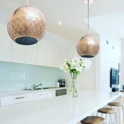 Dounia Home Nur Reversed Pendant Light - Silver 11 Dounia Home Nur Reversed Pendant Light - Silver