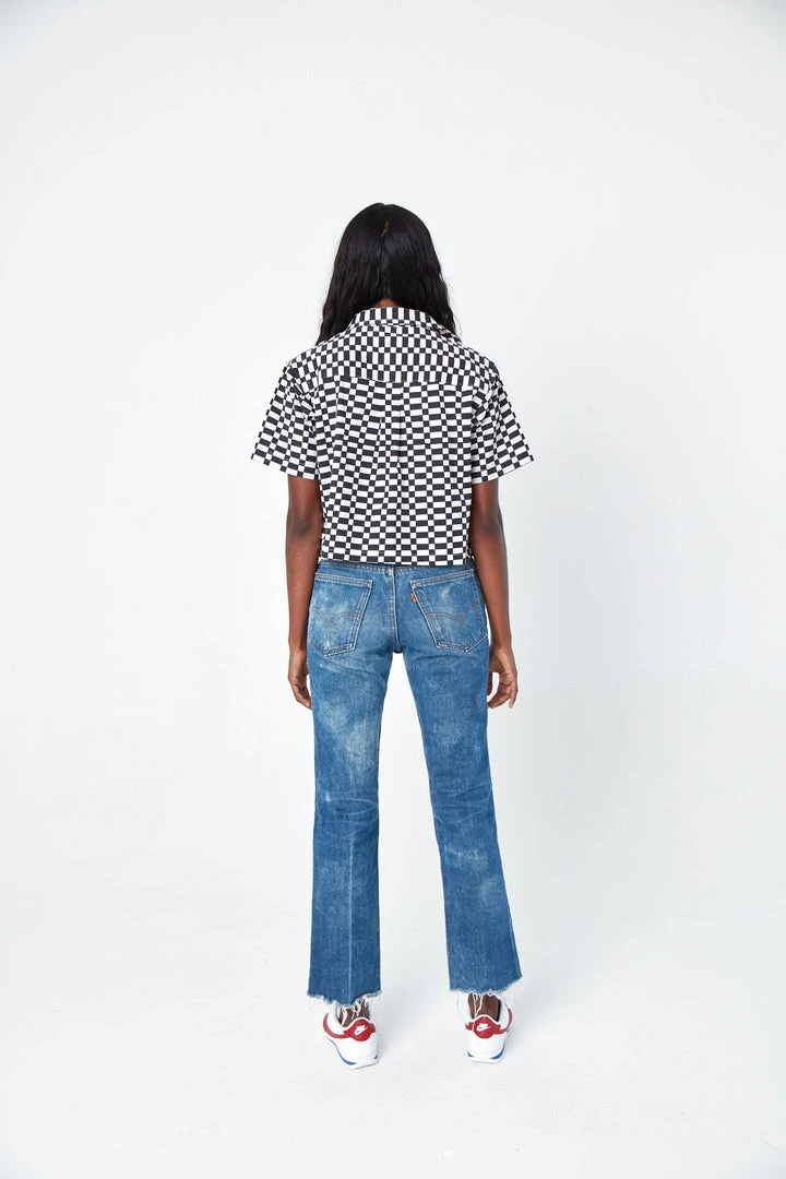 Dushyant Asthana Cami Checkers Crop Shirt Clothing 6 Dushyant Asthana Cami Checkers Crop Shirt Clothing