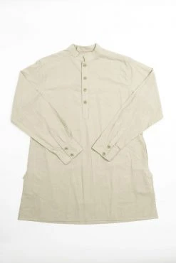 Dushyant Asthana Men's Bombay Oversized Shirt - Pale Khaki