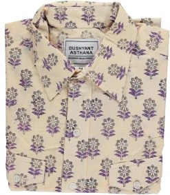 Dushyant Asthana Men's Bandit Western Shirt - Floral Print