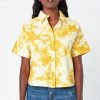 Dushyant Asthana Michelle Tie Dye Short Sleeve Shirt - Citrus Splash