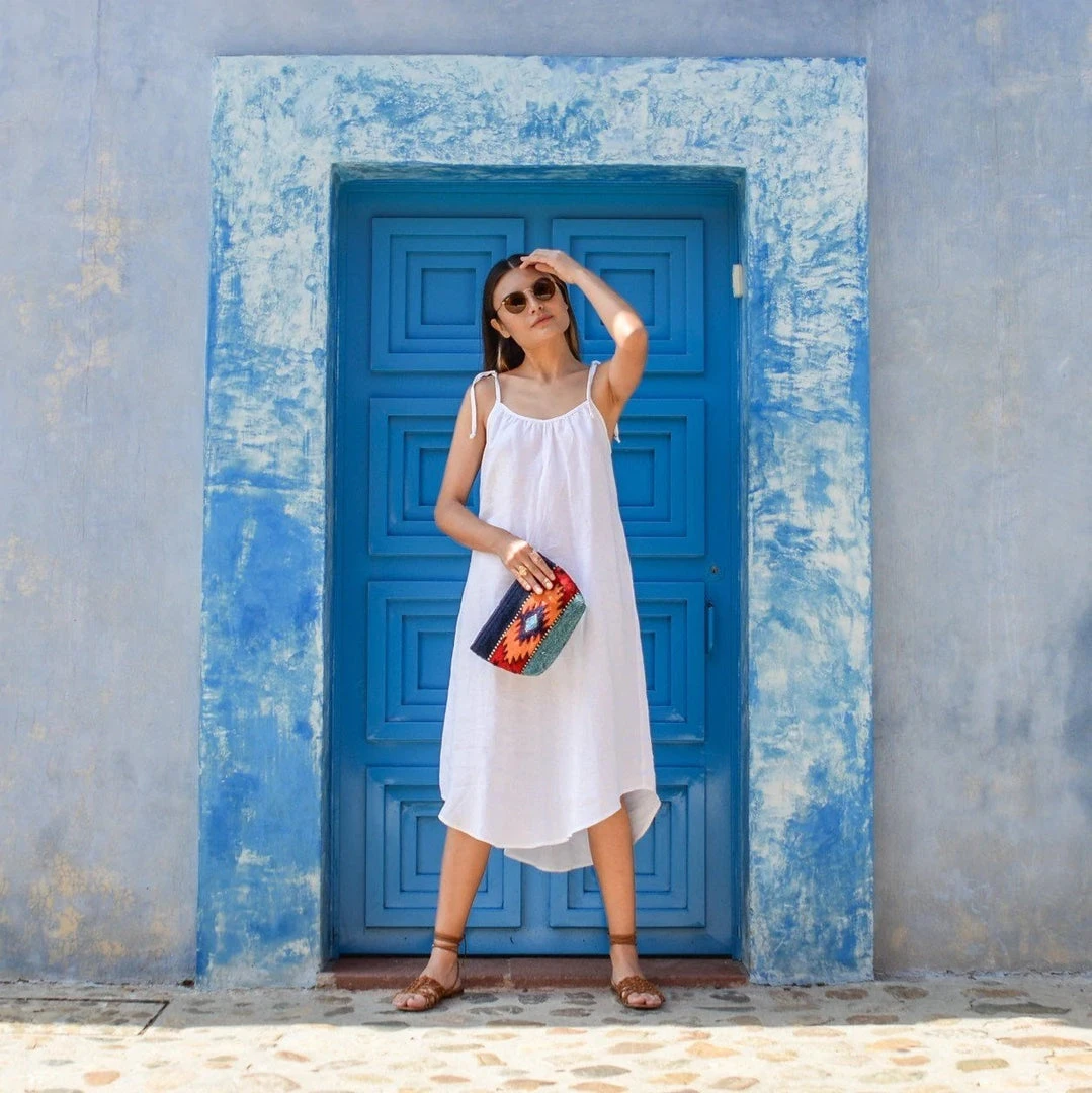 MZ Fair Trade Accessories Eagle Eye Wool Clutch Bag 8 MZ Fair Trade Accessories Eagle Eye Wool Clutch Bag