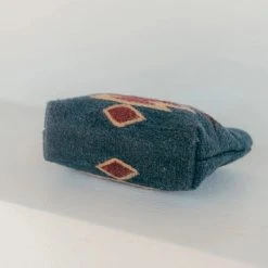 MZ Fair Trade Eagle Wool Clutch Bag