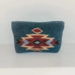 MZ Fair Trade Eagle Wool Clutch Bag