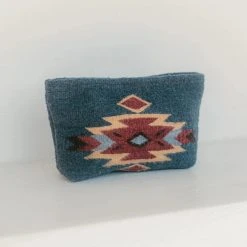 MZ Fair Trade Eagle Wool Clutch Bag