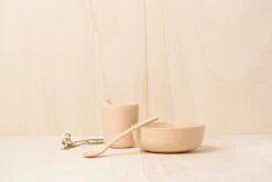 EKOBO Bambino Recycled Bamboo Toddler Feeding Set