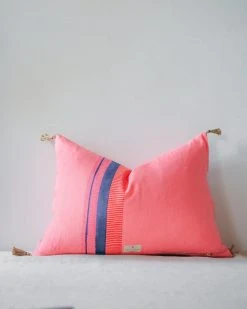 Soil To Studio Eli Linen Throw Pillow Cover - Bright Pink Best Sellers 12 Soil To Studio Eli Linen Throw Pillow Cover - Bright Pink Best Sellers