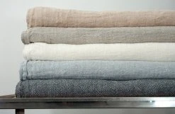 Area Home Elias Linen Blanket Home Goods