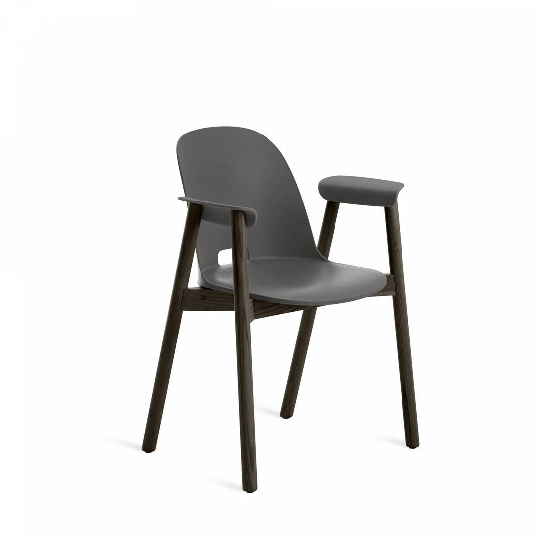Emeco Furniture Alfi Recycled Armchair - Dark Ash 9 Emeco Furniture Alfi Recycled Armchair - Dark Ash