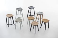 Emeco Su Barstool - Wood Frame