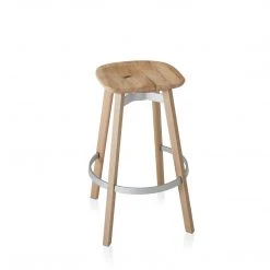 Emeco Su Barstool - Wood Frame