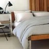 Area Home Home Goods Emile Linen Duvet Cover - Mineral