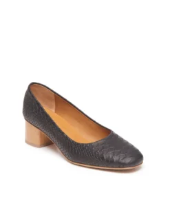 Coclico Sale Epic Embossed Heel - Black