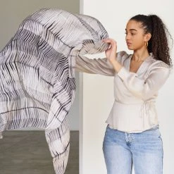 Studio Variously Ero Silk Scarf Accessories