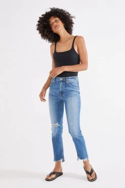 ÉTICA Brigitte Mid Rise Crop Jeans New Arrivals