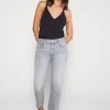 ÉTICA New Arrivals Rhea Midrise Straight Crop Jean - Moonstone 2 ÉTICA New Arrivals Rhea Midrise Straight Crop Jean - Moonstone
