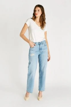 ÉTICA Tyler High Rise Vintage Straight Jean - Mystic Canyon New Arrivals