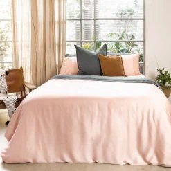 Ettitude Best Sellers Bamboo Sateen Duvet Cover - Cloud Pink