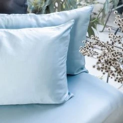 Ettitude Bamboo Sateen Pillowcase Set - Starlight Blue Home Goods