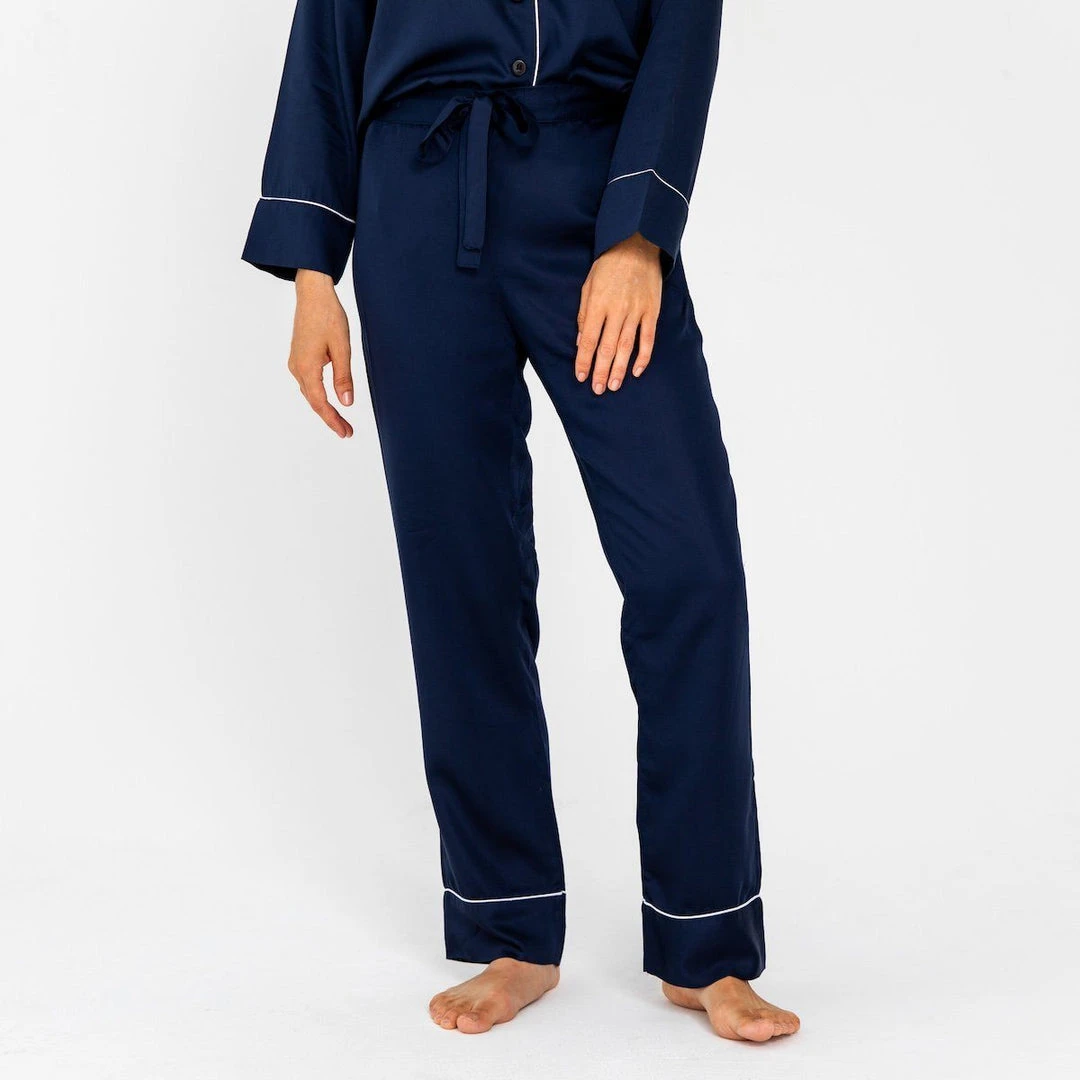 Ettitude Bamboo Lyocell Pajama Pants - Blue Nights 3 Ettitude Bamboo Lyocell Pajama Pants - Blue Nights