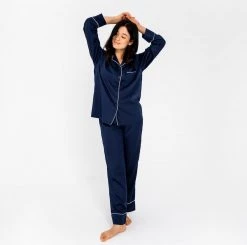 Ettitude Bamboo Lyocell Pajama Pants - Blue Nights 8 Ettitude Bamboo Lyocell Pajama Pants - Blue Nights