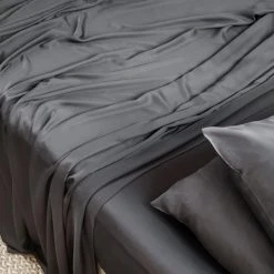 Ettitude Best Sellers Bamboo Sateen Sheet Set - Slate 18 Ettitude Best Sellers Bamboo Sateen Sheet Set - Slate