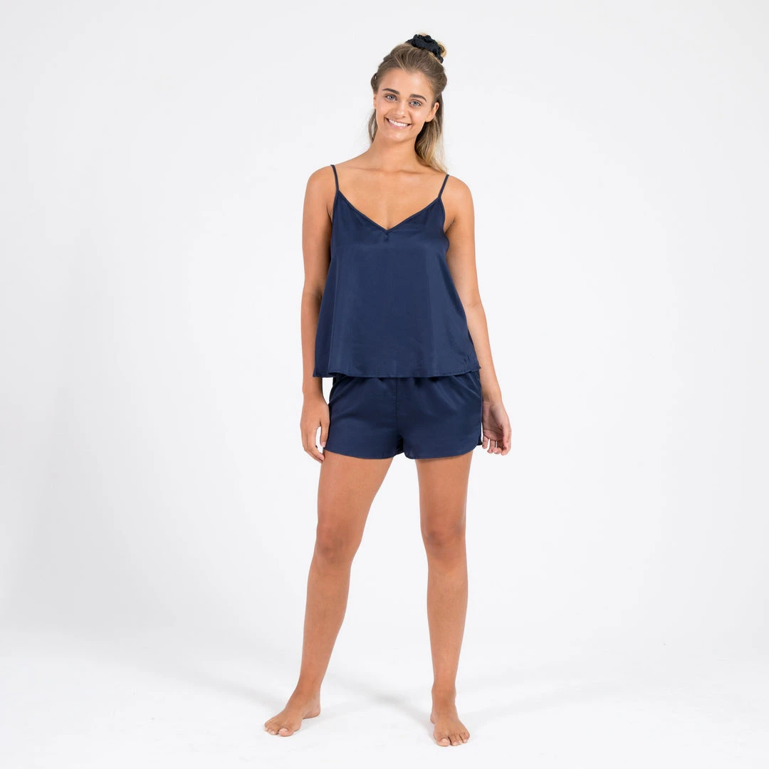 Ettitude Bamboo Lyocell Shortie - Blue Nights 4 Ettitude Bamboo Lyocell Shortie - Blue Nights