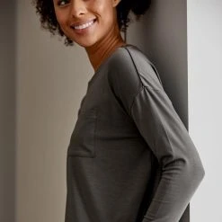 Sijo Eucalyptus Long Sleeve Top Best Sellers