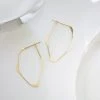 L.Greenwalt Jewelry Best Sellers Facet Hoop Earrings