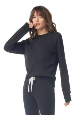 Synergy Organic Clothing Fave Sweatshirt - Black