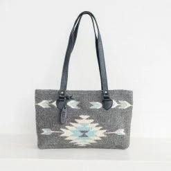 MZ Fair Trade First Frost Wool Shoulder Bag