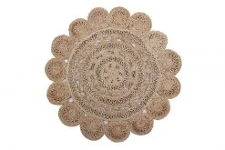 Casa Amarosa Flora Jute Rug Home Goods