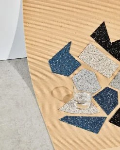 Slash Objects Gem Recycled Rubber Coaster Set