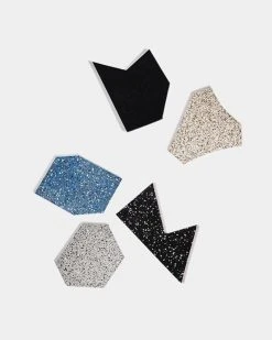 Slash Objects Gem Recycled Rubber Coaster Set