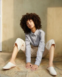 Coclico Gina Shearling Slide - Ecru 11 Coclico Gina Shearling Slide - Ecru