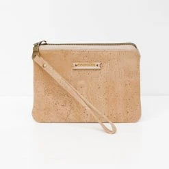 Carry Courage Giver Cork Card Wristlet