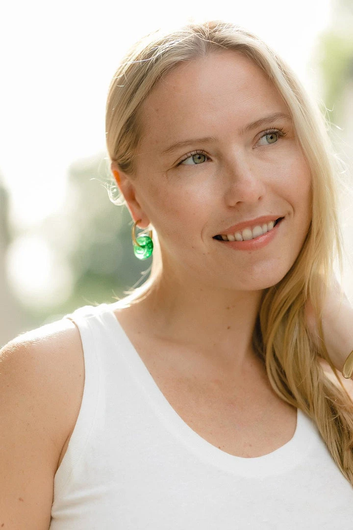 Abby Alley Handcrafted Glass Disc Earrings 12 Abby Alley Handcrafted Glass Disc Earrings